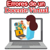 Errores de un docente virtual