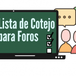 Lista de Cotejo para Foros