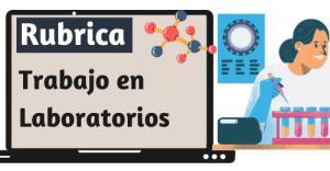 Rúbrica de trabajo en laboratorio de biología