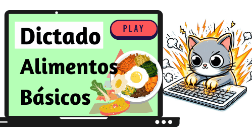 Dictado de palabras- Alimentos Básicos